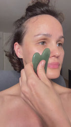 Anwendung des Gua Sha